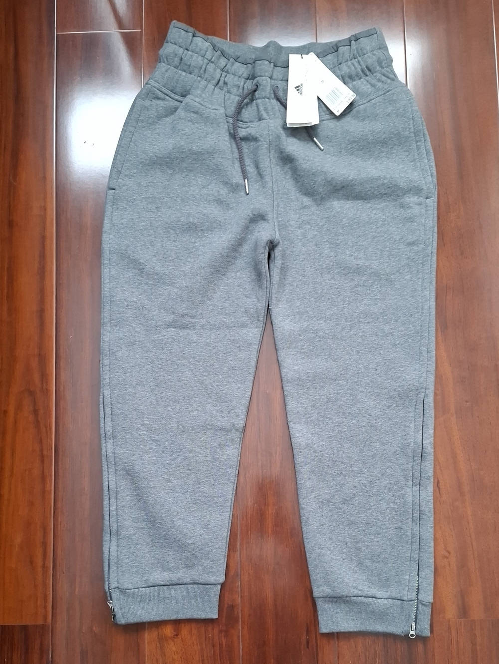 Adidas by Stella McCartney Gray Drawstring Jogger Pants
